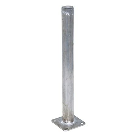 Vestil Aluminum Bollard, 36 Tall, 3 1/2''Diameter Silver BOL-A-36-3.5